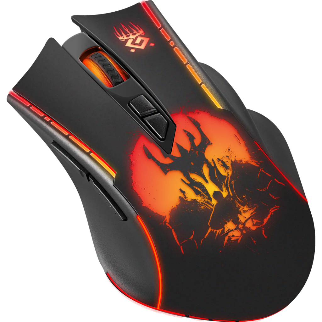 Мишка Defender Kronos GM-695 Wireless Black (52695) - зображення 3