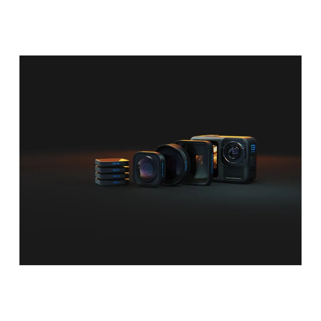 Аксесуар до екшн-камер GoPro набір фільтрів ND Filter 4-Pack (GoPro HERO13 Black) (AENDF-001) - изображение 9