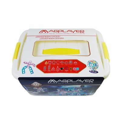 Конструктор Magplayer магнітний набір бокс 237 ел. (MPT2-237) - зображення 1