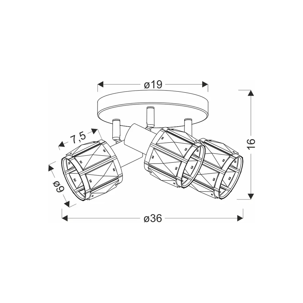 Спот Candellux 98-23506 DUBAI (98-23506) - зображення 3