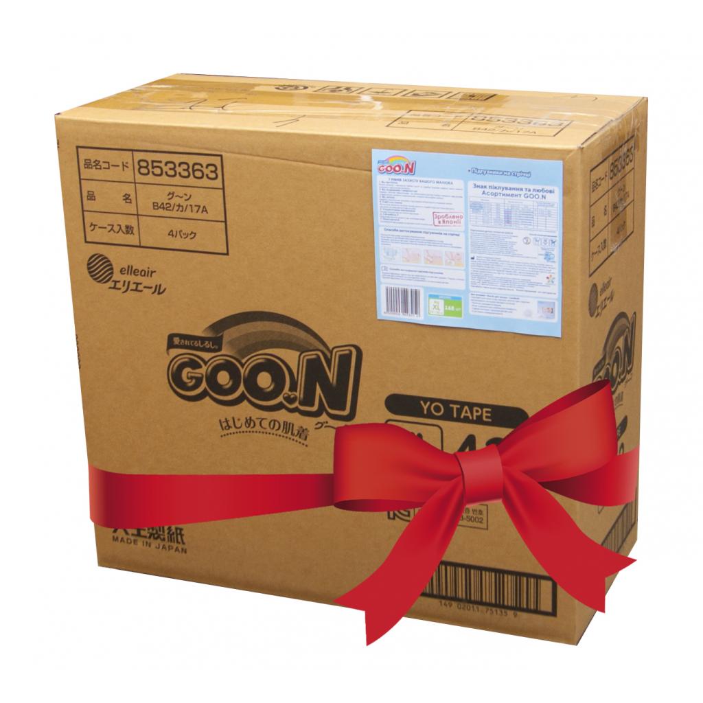 Підгузки GOO.N для дітей 12-20 кг, Big XL унісекс 168 шт. (853077-4) - зображення 1