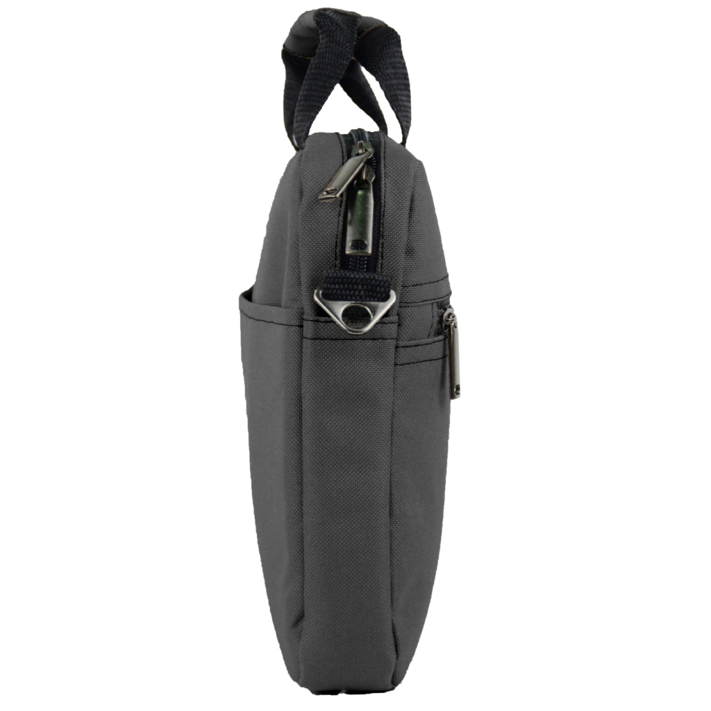 Сумка для ноутбука Porto 12'' PN12 TRIZUB Black (PN12BK_TRIZ) - зображення 3