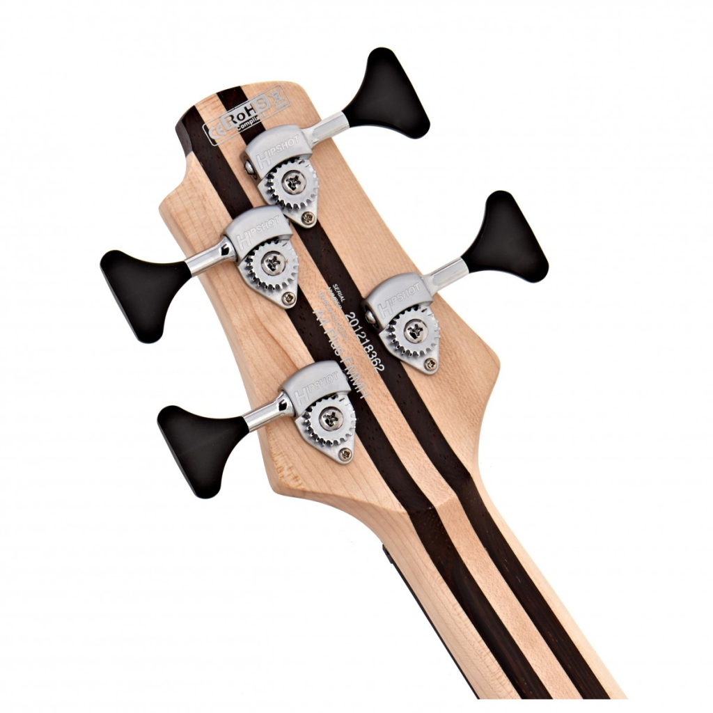 Бас-гітара Cort A4 Plus FMMH (Open Pore Black Cherry) - зображення 5