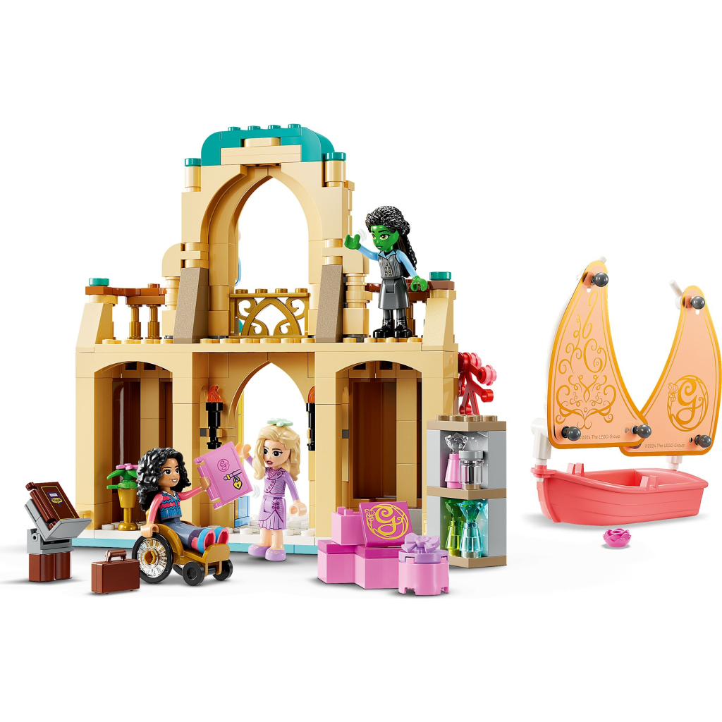 Конструктор LEGO Wicked Ґлінда, Ельфаба й Несароза в Університеті Шиз 304 детали (75681) - зображення 3