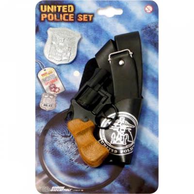 Іграшкова зброя Edison Giоcatolli Пістолет Поліція (0531.26) - зображення 1