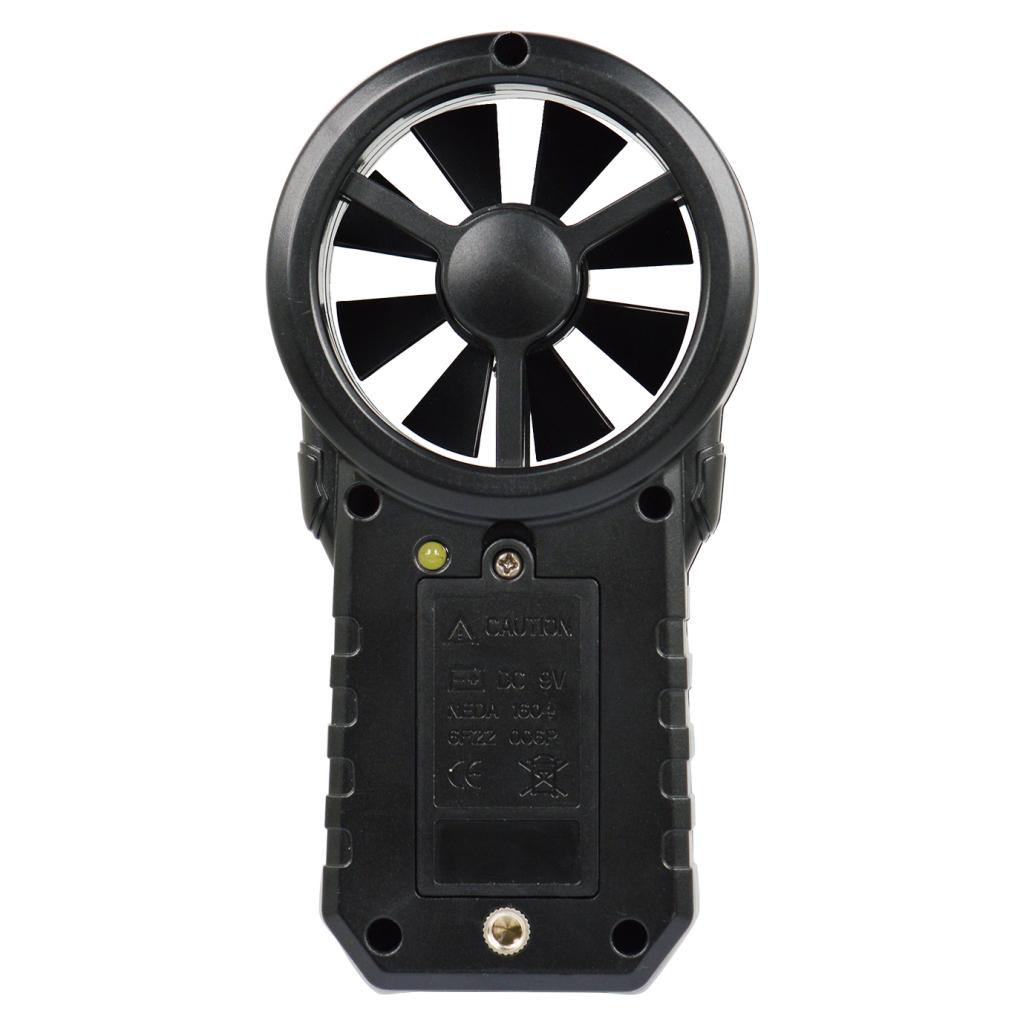 Анемометр Wintact крильчастий USB, Bluetooth 0,3-30м/с, -10-45°C (WT87B) - изображение 5