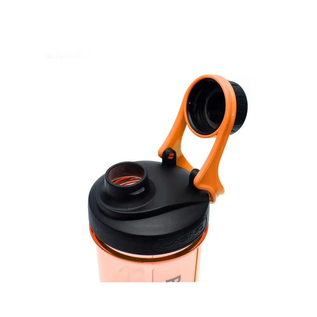 Шейкер спортивний Casno 600 мл KXN-1199 з вінчиком Помаранчевий (KXN-1199_Orange) - зображення 6