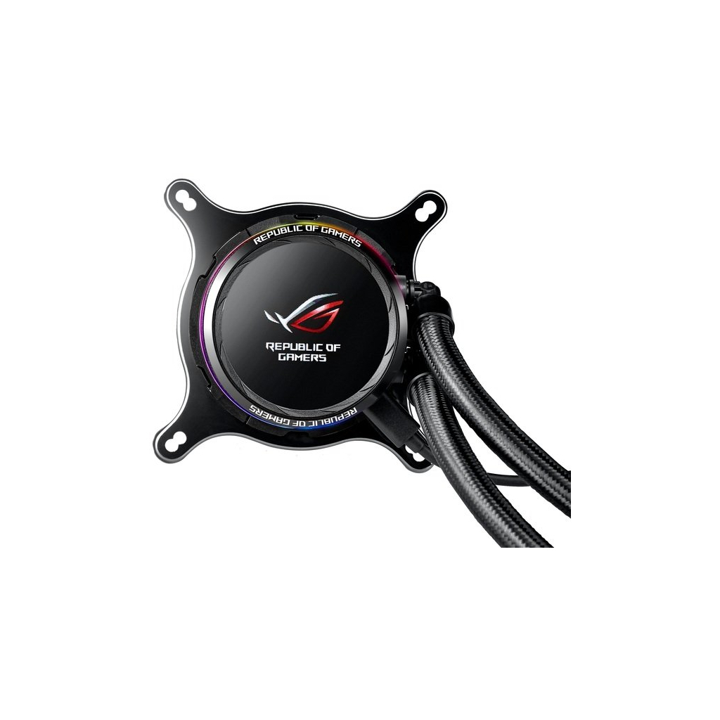 Система рідинного охолодження ASUS ROG RYUO 240 Intel LGA 115x,1366, 2011, 2011-3, 2066AMD AM4, TR4* OLED-дисплей (90RC0040-M0UAY0) - зображення 7