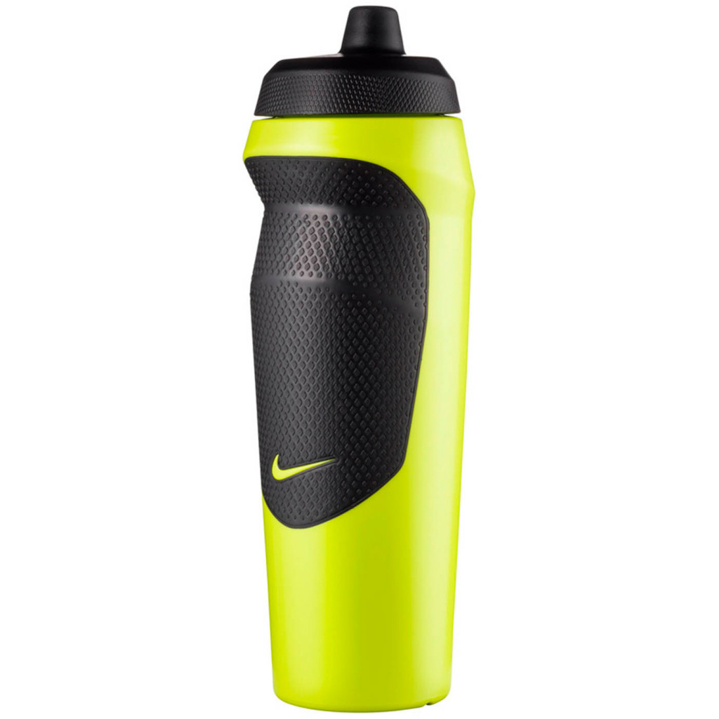 Пляшка для води Nike Hypersport Bottle 20 OZ зелений, чорний 600 мл N.100.0717.399.20 (887791360243) - зображення 1