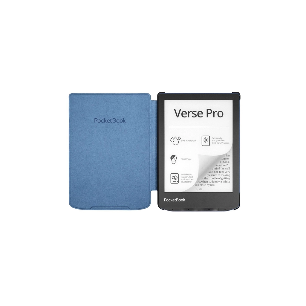 Чохол до електронної книги Pocketbook 6" PB629/634 Shell cover Blue (H-S-634-B-WW) - зображення 2