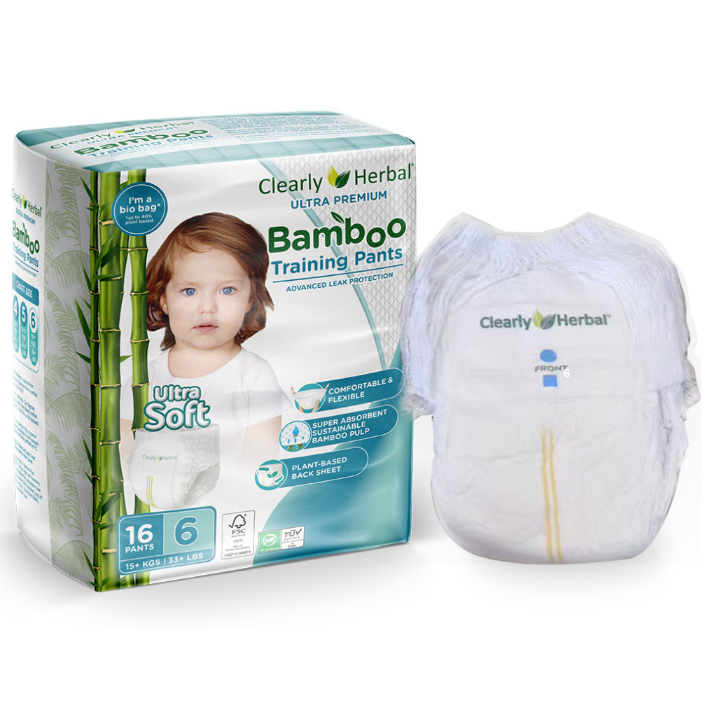 Підгузки Clearly Herbal Bamboo, розмір 6 (15+ кг), 16 шт. (1126) - зображення 1