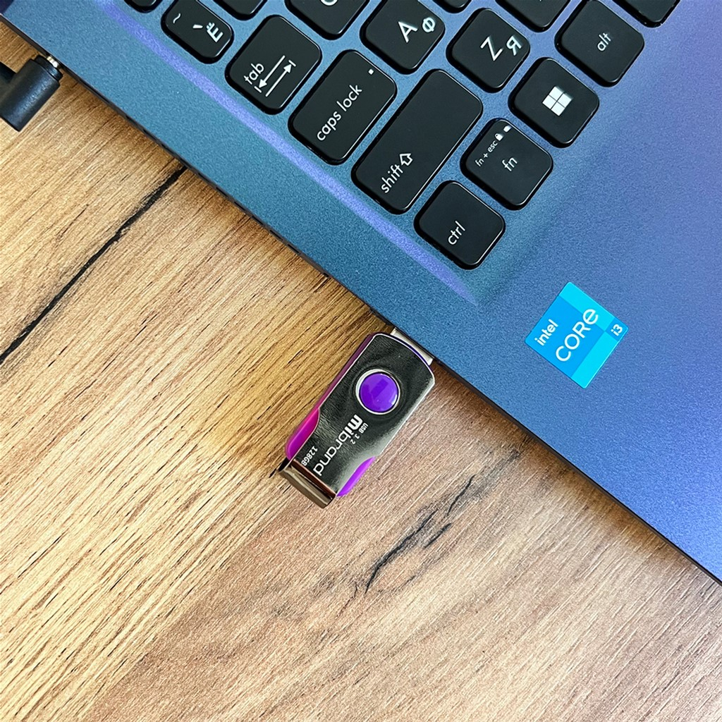 USB флеш накопичувач Mibrand 128GB Lizard Purple USB 3.2 (MI3.2/LI128P9DU) - зображення 4