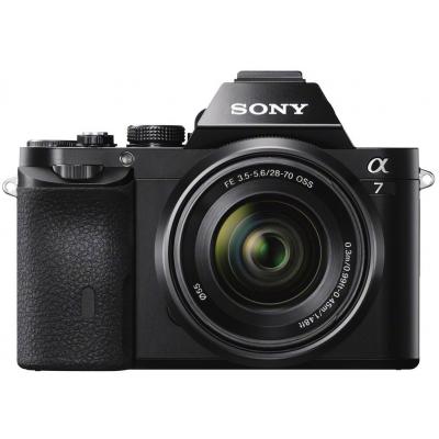 Цифровий фотоапарат Sony Alpha 7 28-70mm kit black (ILCE7KB.RU2) - зображення 1