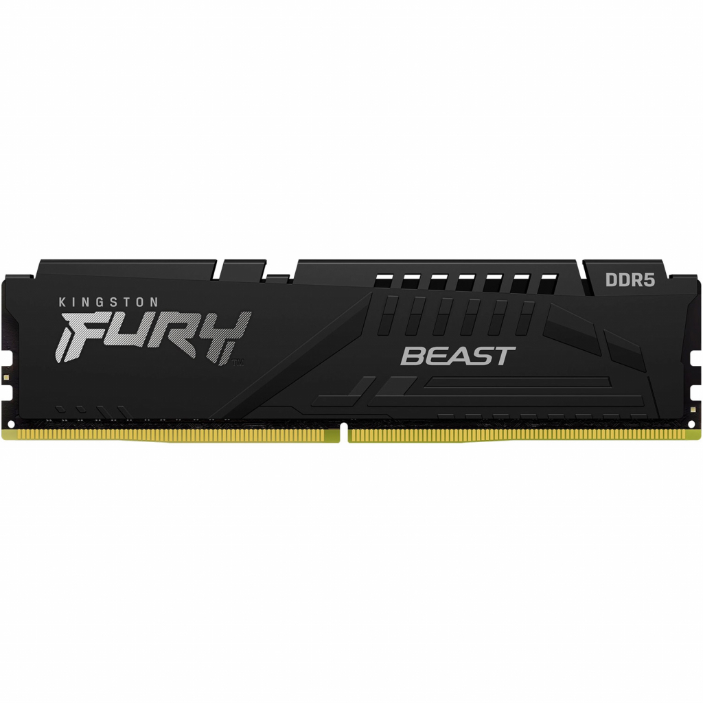 Модуль пам'яті для комп'ютера DDR5 32GB (2x16GB) 5600 MHz Beast Black Kingston Fury (ex.HyperX) (KF556C40BBK2-32) - зображення 3