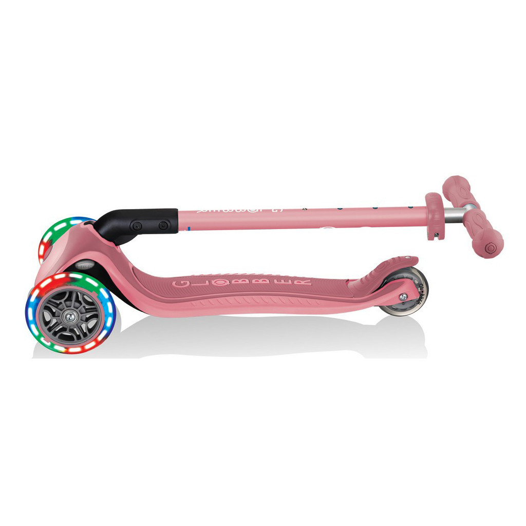 Самокат Globber Primo Foldable Plus Lights пастельно-рожевий (439-210) - зображення 11