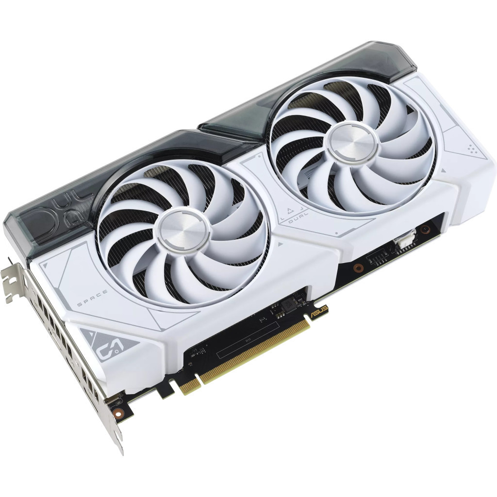 Відеокарта ASUS GeForce RTX4070 SUPER 12Gb DUAL OC WHITE (DUAL-RTX4070S-O12G-WHITE) - зображення 2