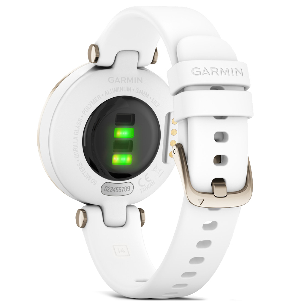 Смарт-годинник Garmin Lily, CreamGold, White, Silicone (010-02384-10) - зображення 6