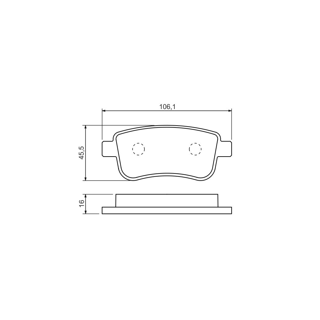 Гальмівні колодки Bosch 0 986 494 452 - зображення 6