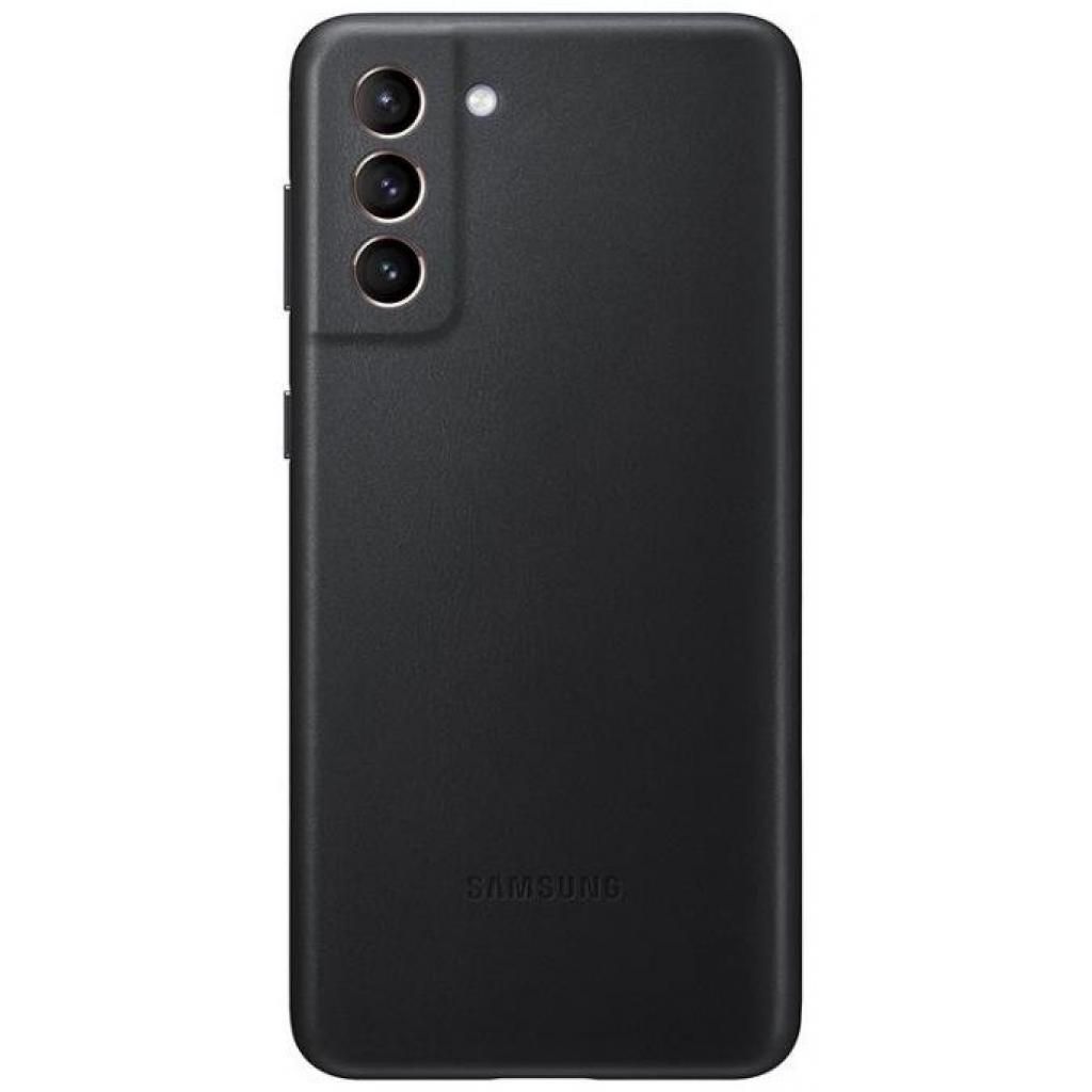 Чохол до мобільного телефона Samsung Leather Cover Galaxy S21+ Black (EF-VG996LBEGRU) - зображення 1