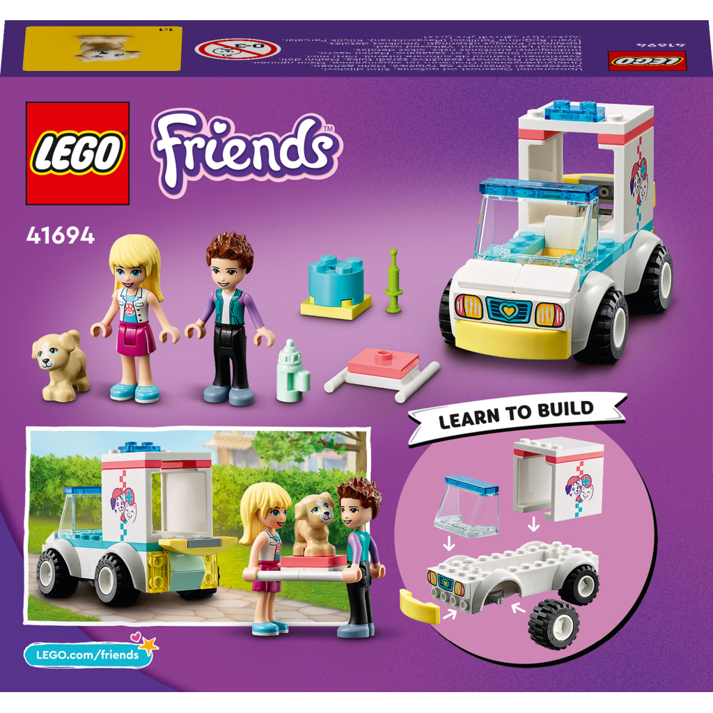 Конструктор LEGO Friends Швидка ветеринарна допомога 54 деталі (41694) - зображення 10