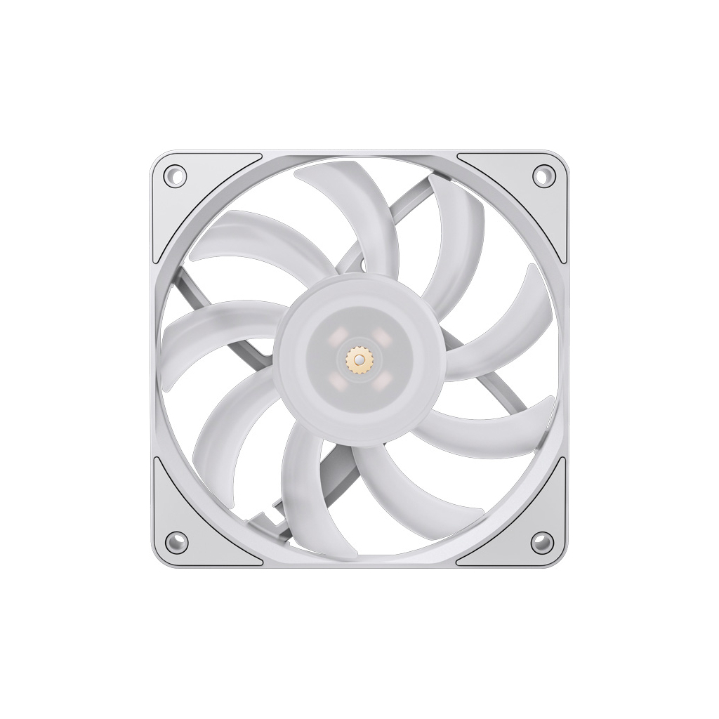 Кулер до корпусу JONSBO HF1215 White ARGB - зображення 3