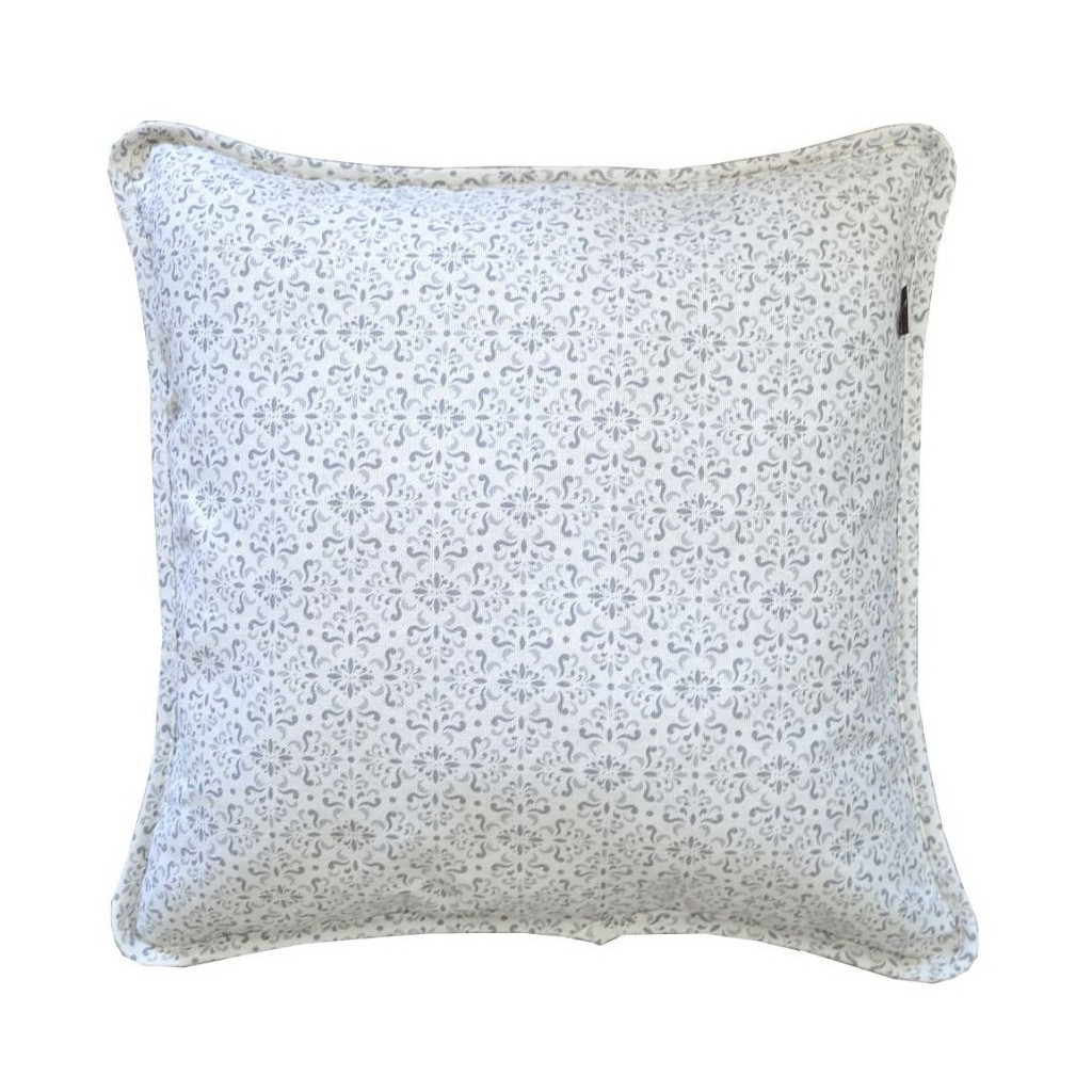 Наволочка Прованс Bella Сірий вітраж 45х45 см (13592) - зображення 1