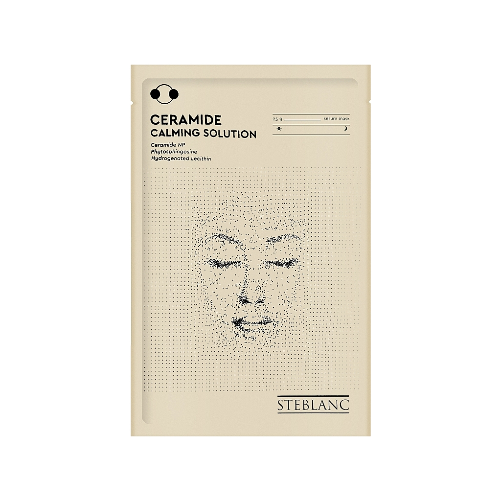 Маска для обличчя Steblanc Ceramide Calming Solution 25 г (8809663752873) - изображение 1