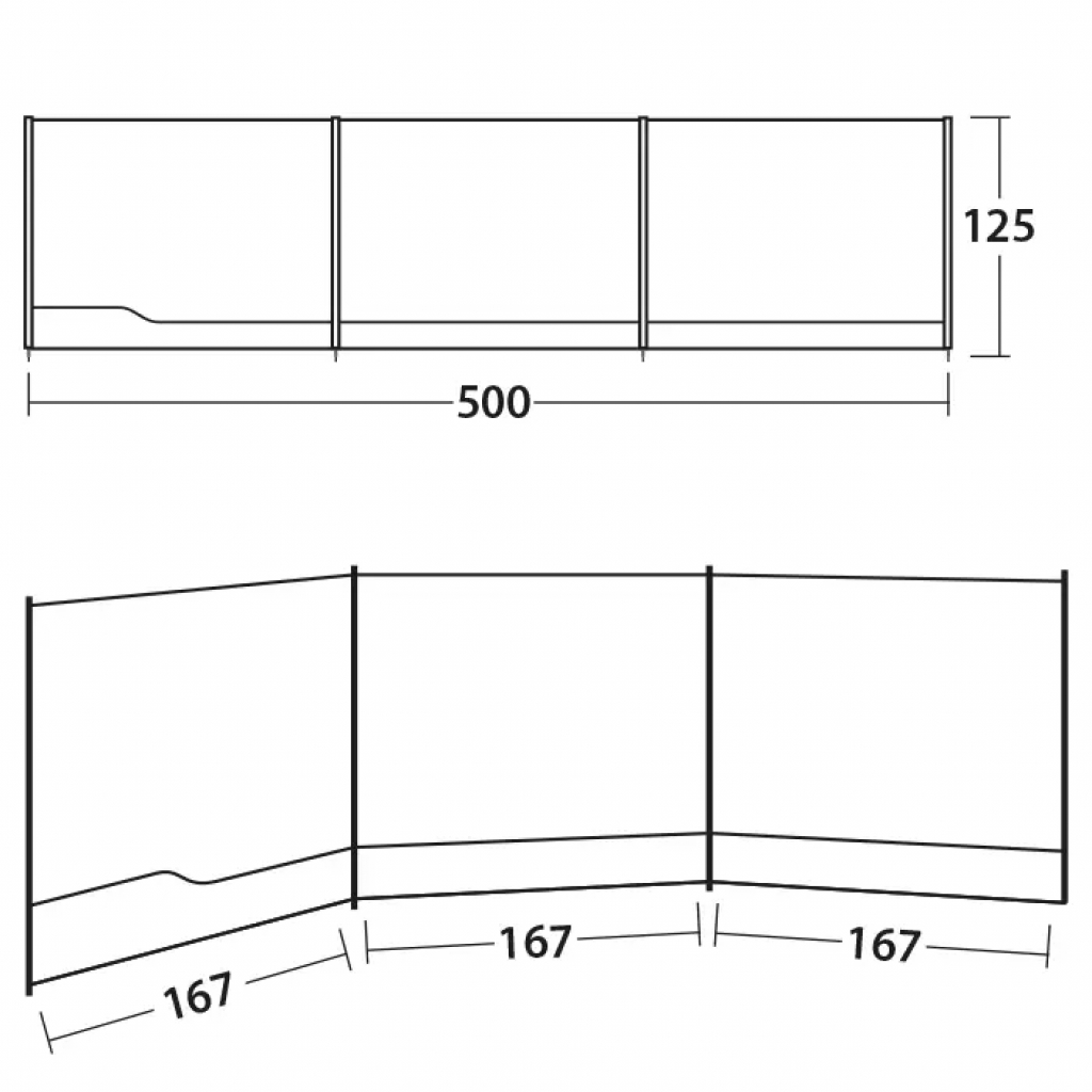 Тент Outwell Windscreen Grey (929035) - зображення 2