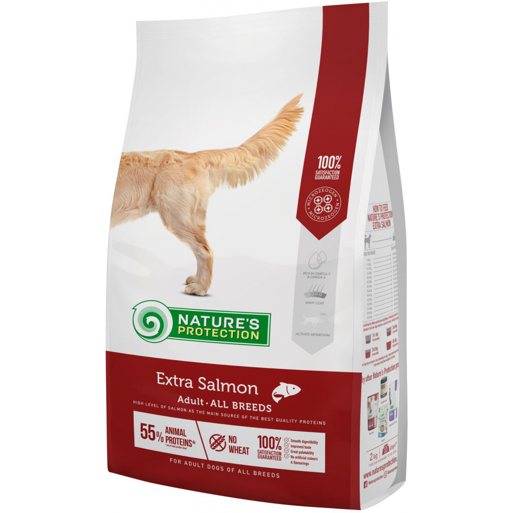 Сухий корм для собак Nature's Protection Extra Salmon Adult All breeds 2 кг (NPS45751) - зображення 1