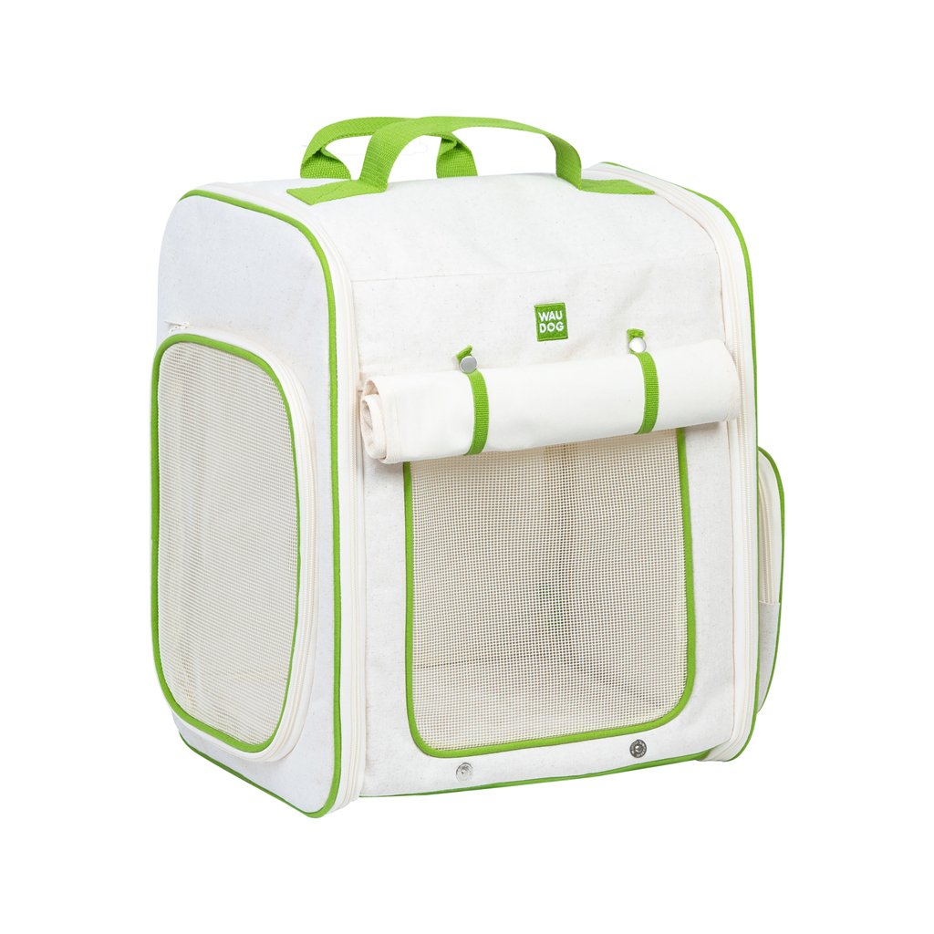 Переноска для тварин WAUDOG Relax Eco 42х34х27 см для котів та дрібних порід собак до 8 кг (9986) - изображение 1