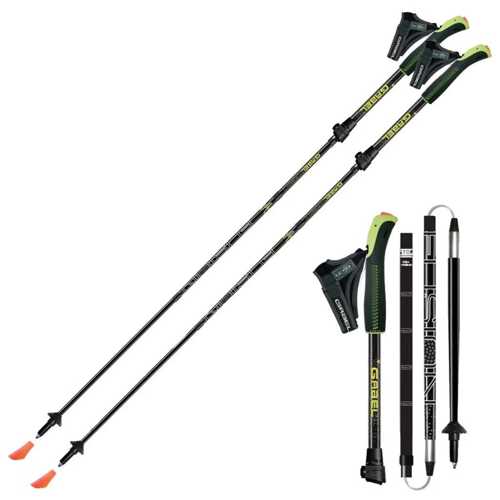 Палиці для скандинавської ходи Gabel Fusion Wired (7008361600000) - зображення 1