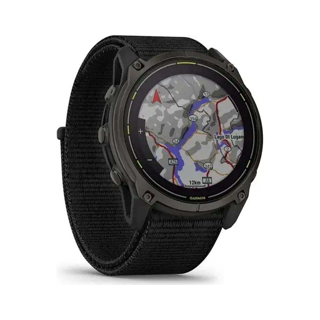 Смарт-годинник Garmin Enduro 3, Crbn Gry DLC Ti w/Blk Sport Loop Band, GPS (010-02751-01/010-02751-00) - зображення 3