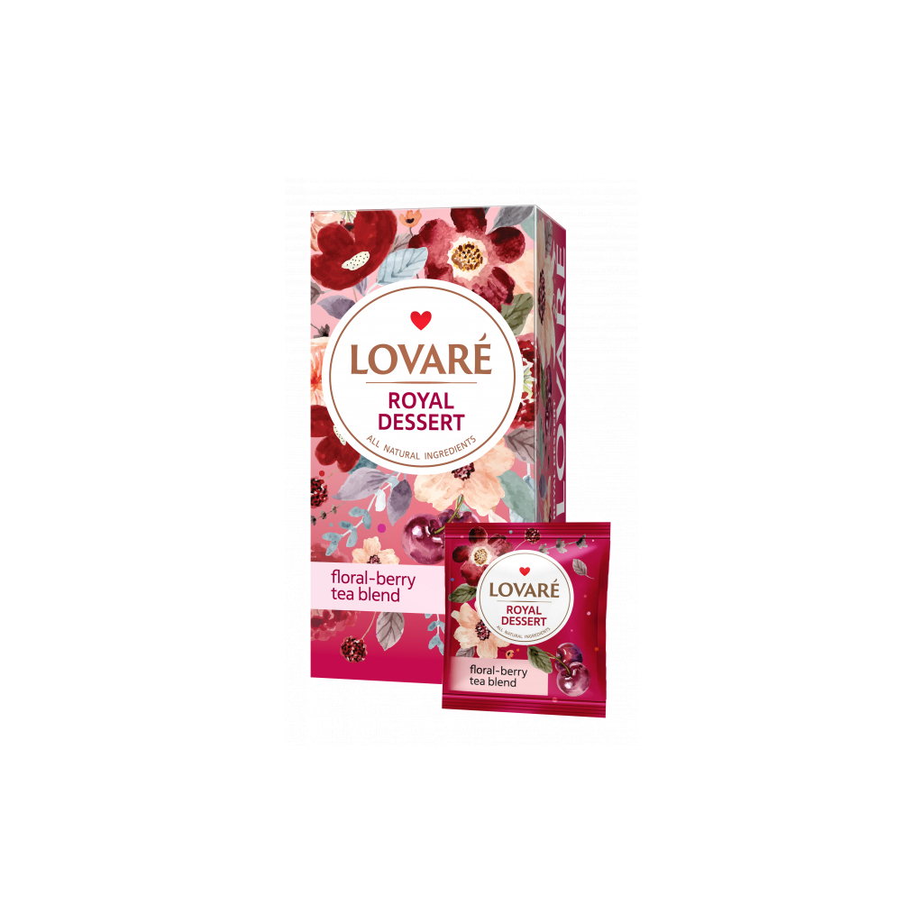 Чай Lovare "Royal dessert" 24х1.5 г (lv.71123) - зображення 2