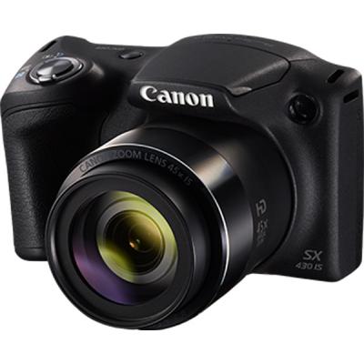 Цифровий фотоапарат Canon PowerShot SX430 IS Black (1790C011AA) - зображення 1