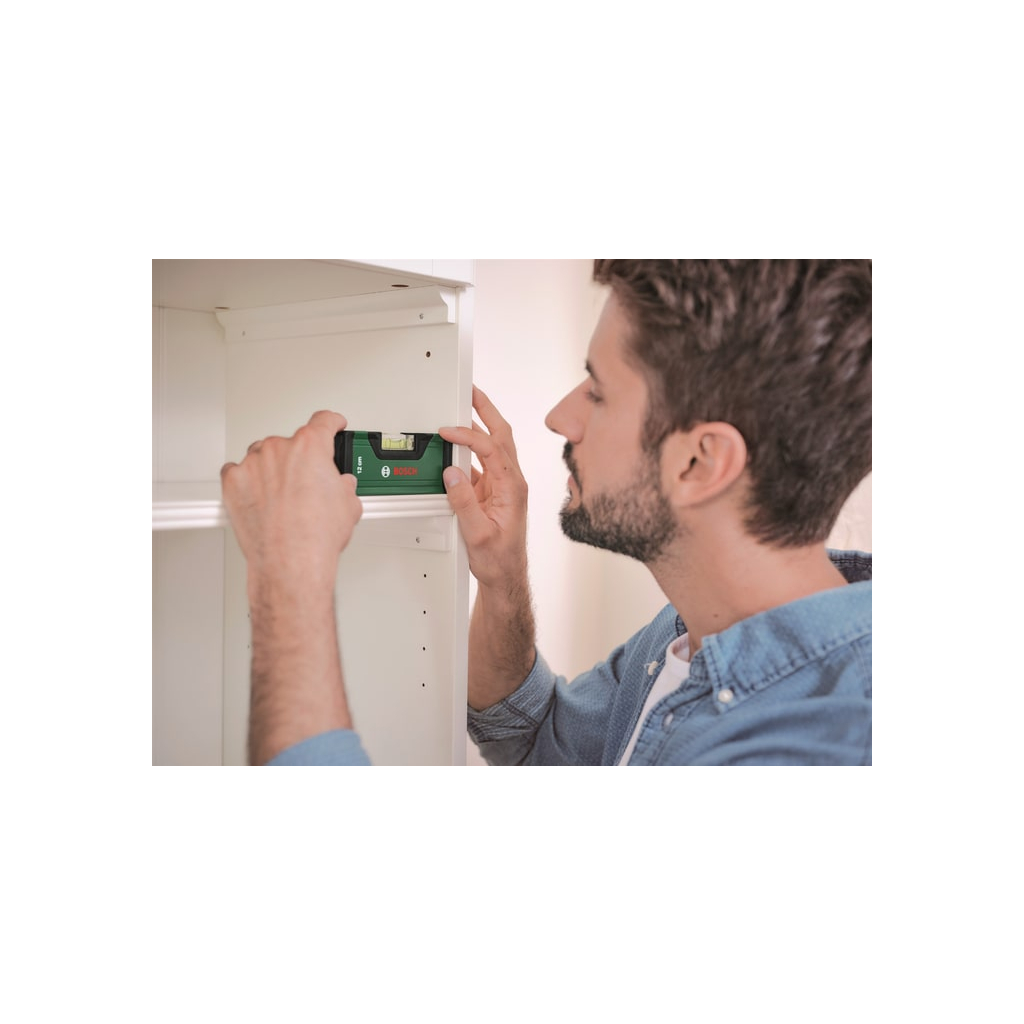 Рівень Bosch 12см, 1 капсули, алюмінієвий (1.600.A03.2V4) - зображення 4