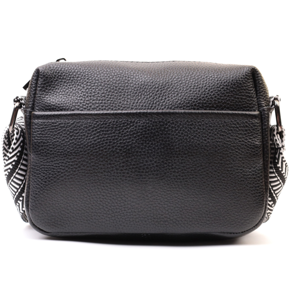 Сумка Vintage З натуральної шкіри Чорна (22606) - зображення 5