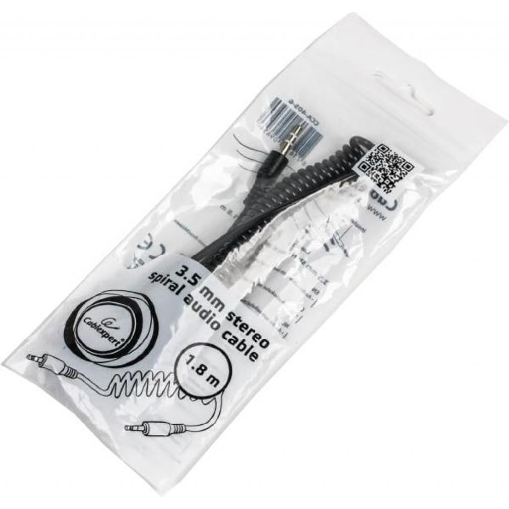 Кабель мультимедійний 3.5mm M to 3.5mm M 1.8m Cablexpert (CCA-405-6) - зображення 2