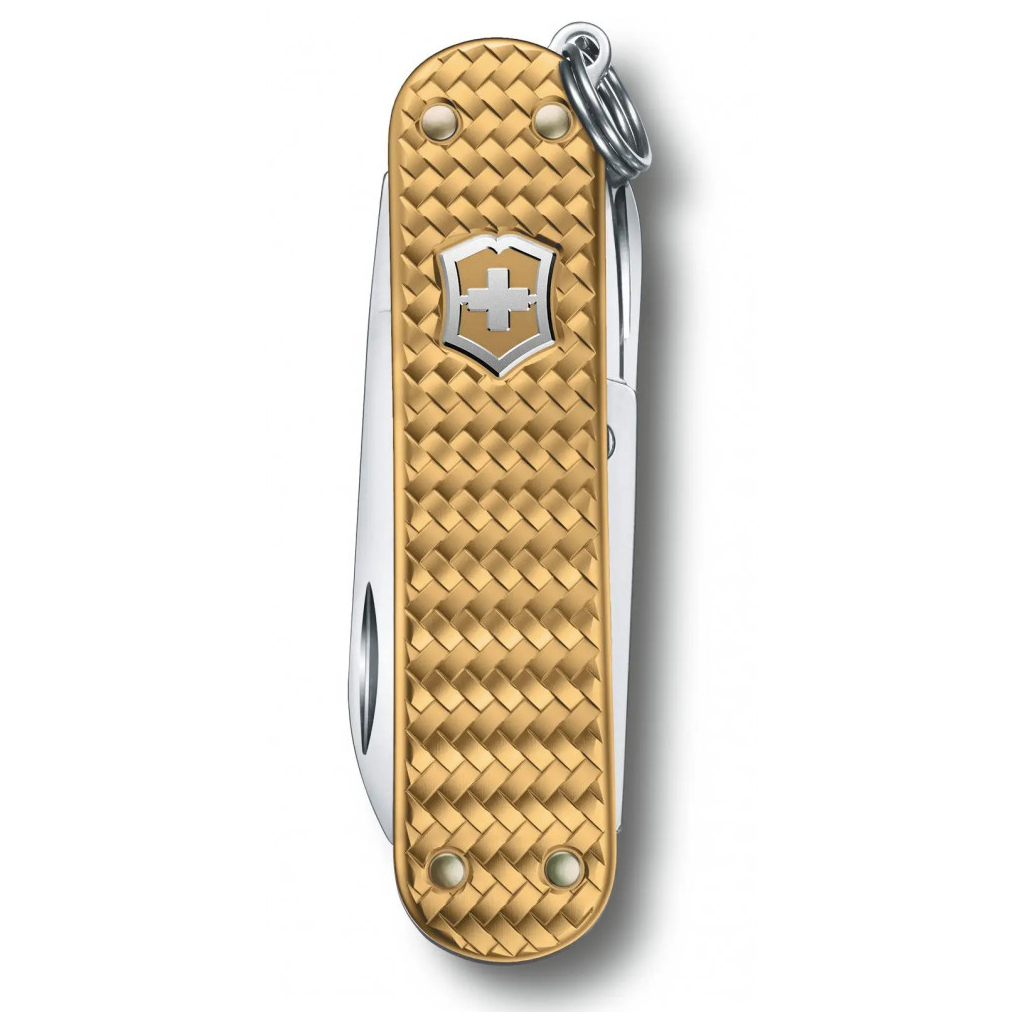 Ніж Victorinox Classic SD Precious Alox Brass Gold (0.6221.408G) - зображення 4