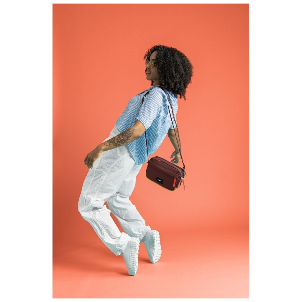 Сумка Pacsafe GO crossbody Бургунді (35105345) - зображення 10