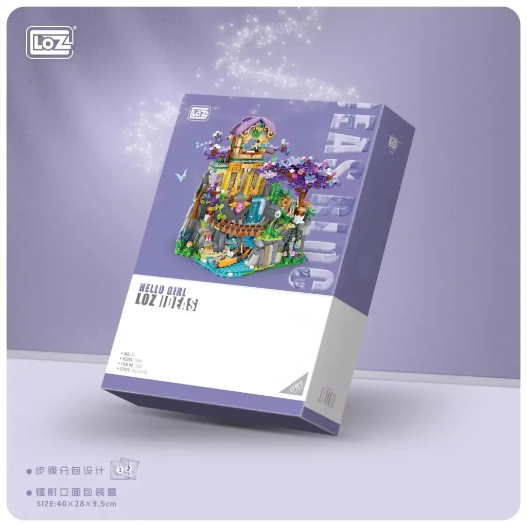 Конструктор LOZ mini Temple без фігурок (1038) - зображення 2