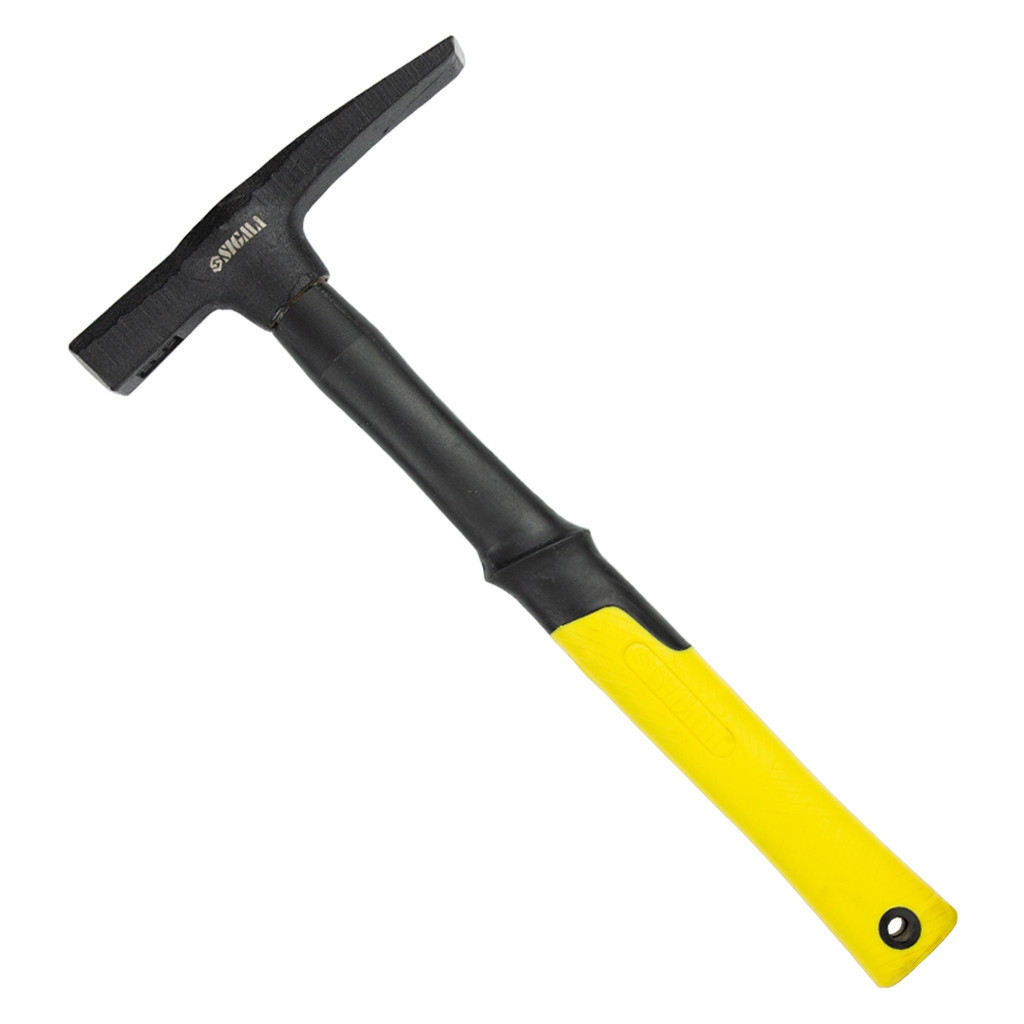Молоток Sigma каменяра з киркою 450г фібергласова ручка (4313011) - изображение 1
