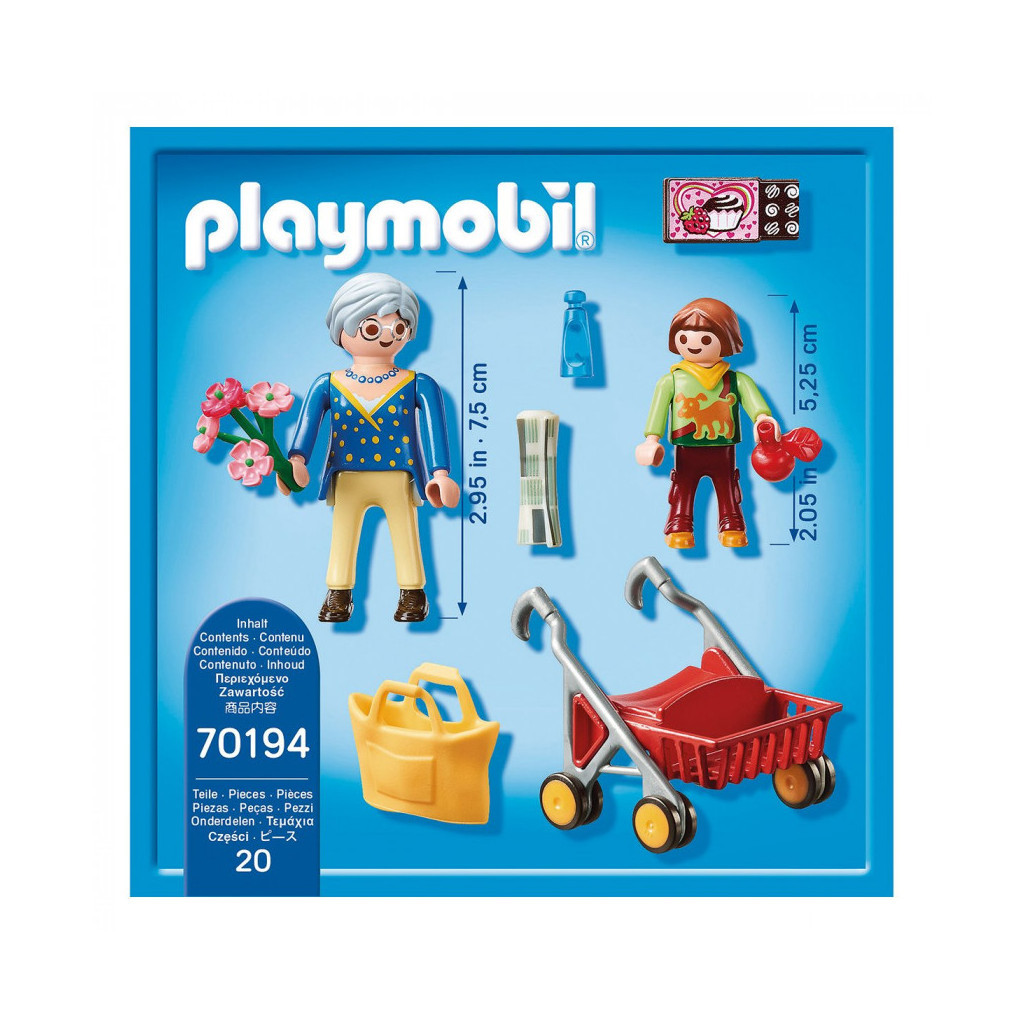 Конструктор Playmobil Бабуся з онуком (6336526) - зображення 4