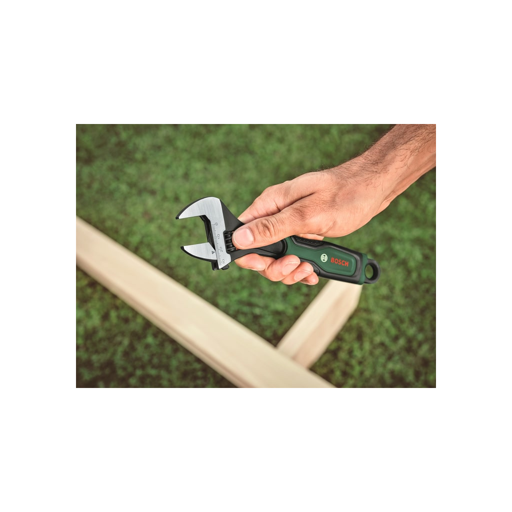 Ключ Bosch розвідний, робочий діапазон 0-32мм, 208мм, CrV (1.600.A03.2VF) - зображення 2