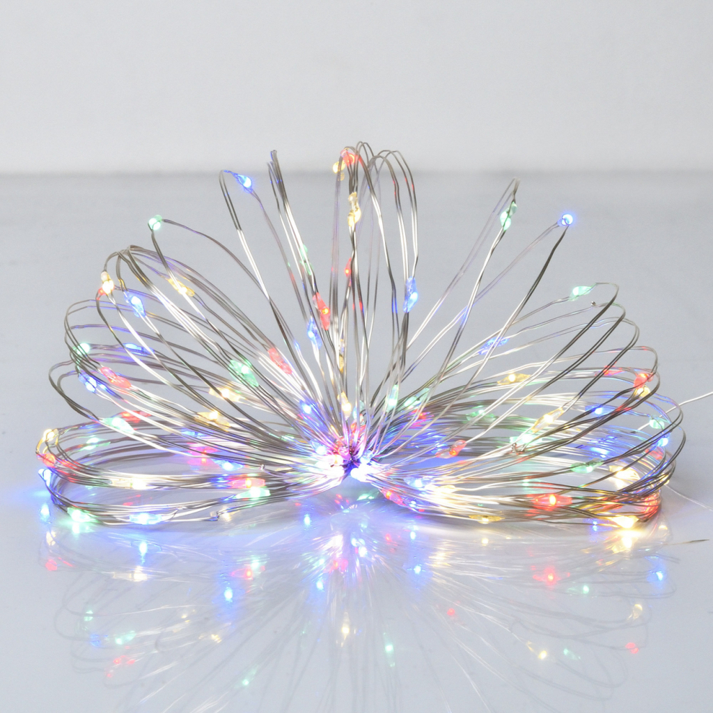 Гірлянда YES! Fun Нитка на мідному дроті 50 LED Різнокольорова 5 м Статична USB (975039) - зображення 1