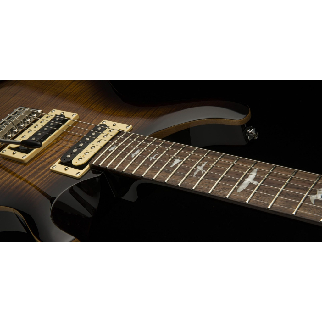Електрогітара PRS SE Custom 24 Black Gold Burst - изображение 8