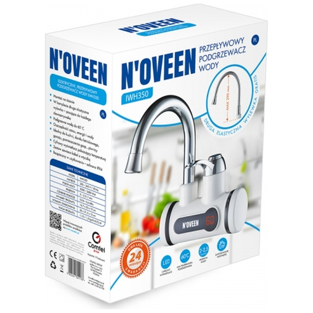 Проточний водонагрівач N'oveen кран IWH350 - изображение 10
