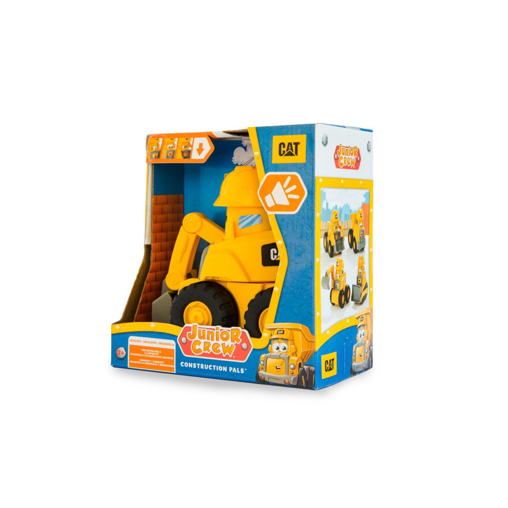 Спецтехніка Funrise Веселі будівельники САТ Екскаватор, 14 см (82446) - зображення 5