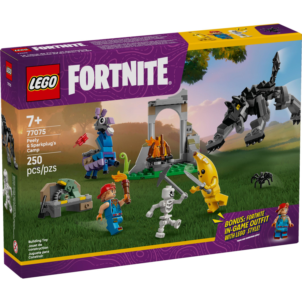 Конструктор LEGO Fortnite Табір Peely та Sparkplug (77075) - зображення 1