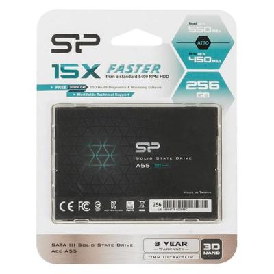 Накопичувач SSD 2.5" 256GB Silicon Power (SP256GBSS3A55S25) - зображення 6