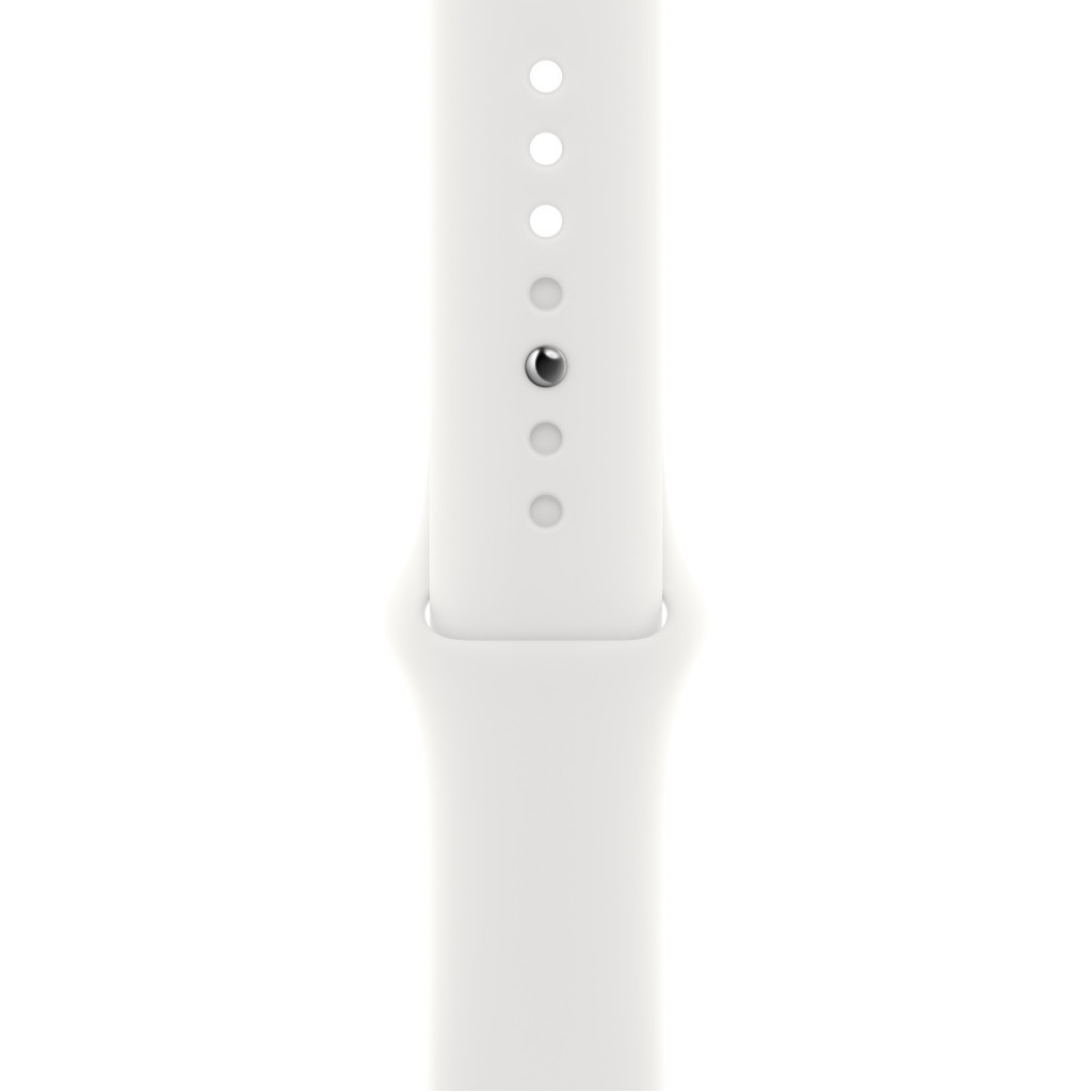 Ремінець до смарт-годинника Apple 41mm Sport Band White (MP6V3ZM/A) - зображення 1